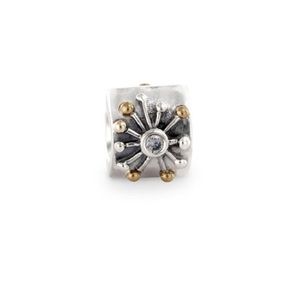Authentic PANDORA Retired Starburst Charm